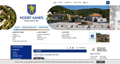 Desktop Screenshot of modrykamen.sk